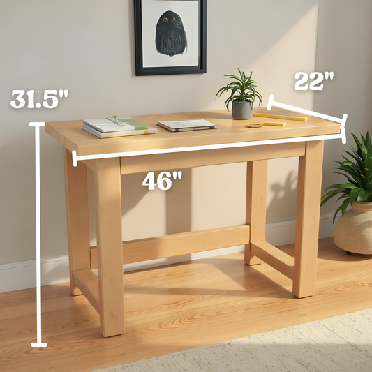 2x4 Desk Plans - Step-by-Step Instructions (PDF)
