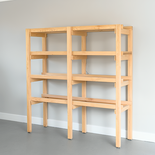 Storage Shelf Plans - Step-by-Step Instructions (PDF)