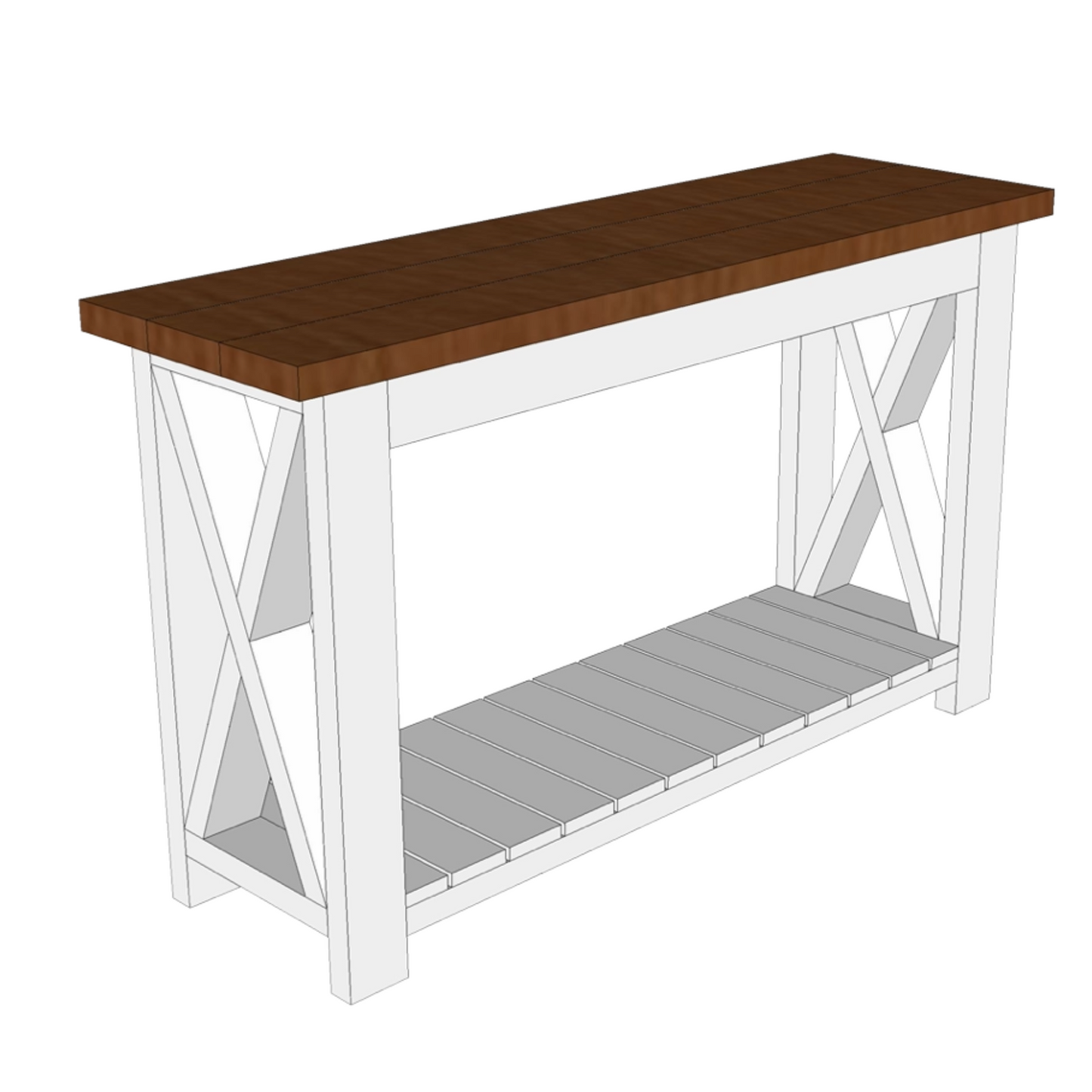 Console Table Plans - Step-by-Step Instructions (PDF)