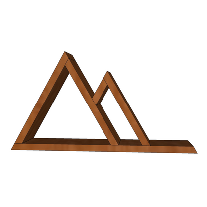 Mountain Shelf Plans - Step by Step Instructions (PDF)