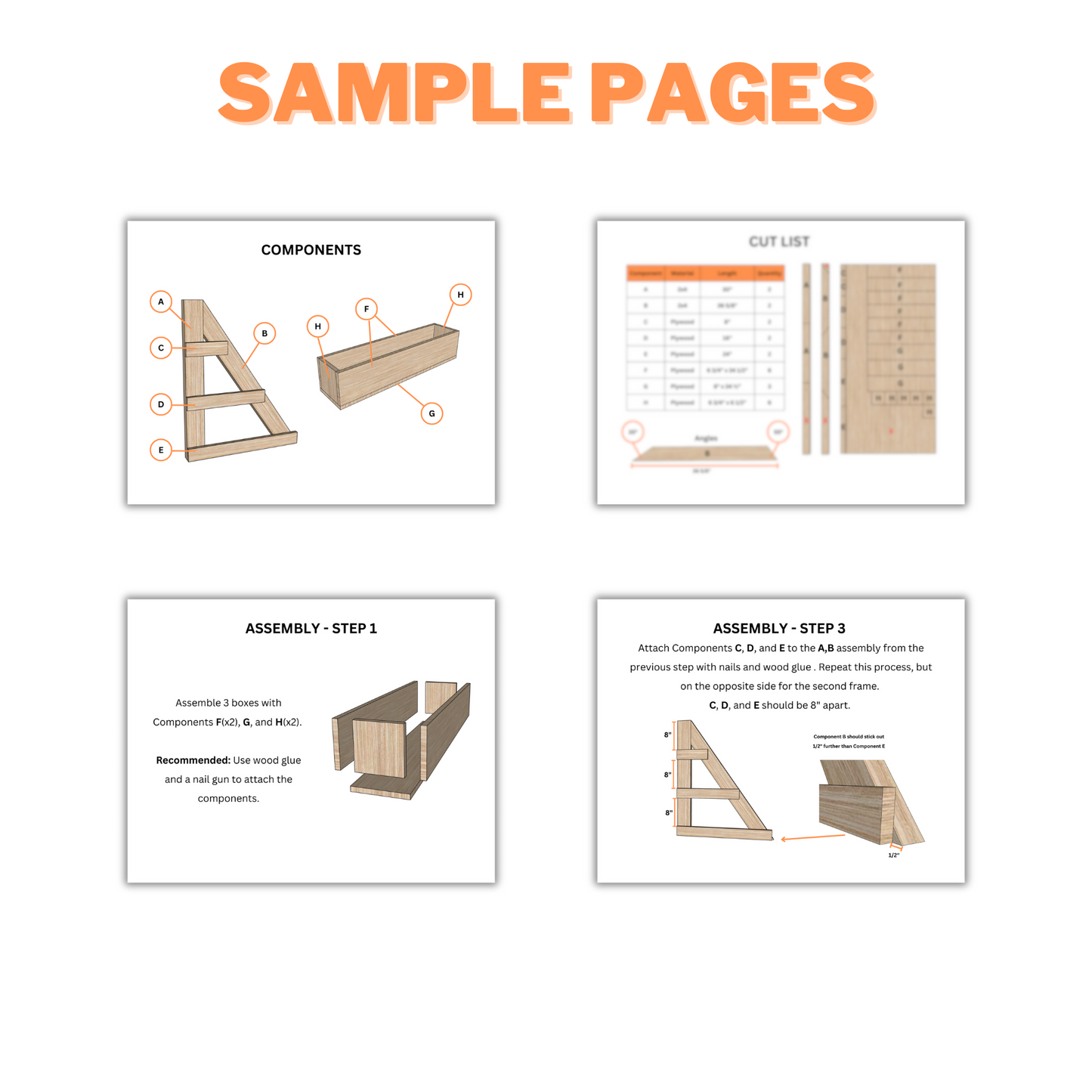 Planter Box Plans - Step-by-Step Instructions (PDF)