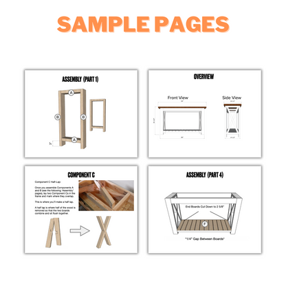 Console Table Plans - Step-by-Step Instructions (PDF)