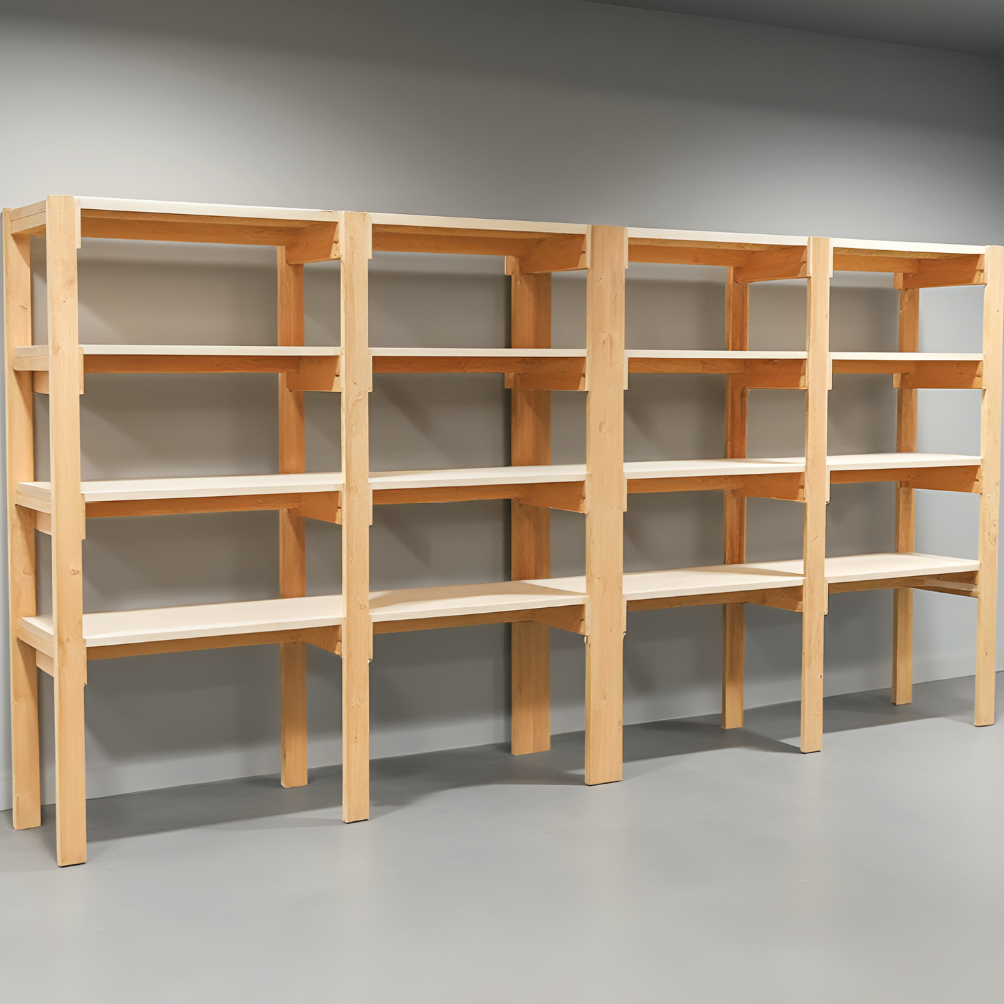 Storage Shelf Plans - Step-by-Step Instructions (PDF)