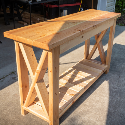 Console Table Plans - Step-by-Step Instructions (PDF)